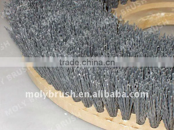 abrasive nylon disc brush for cleaning
