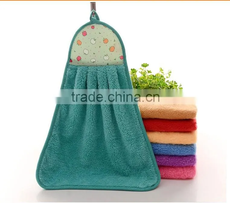 factory sale directly client design coral fleece hand towel stock