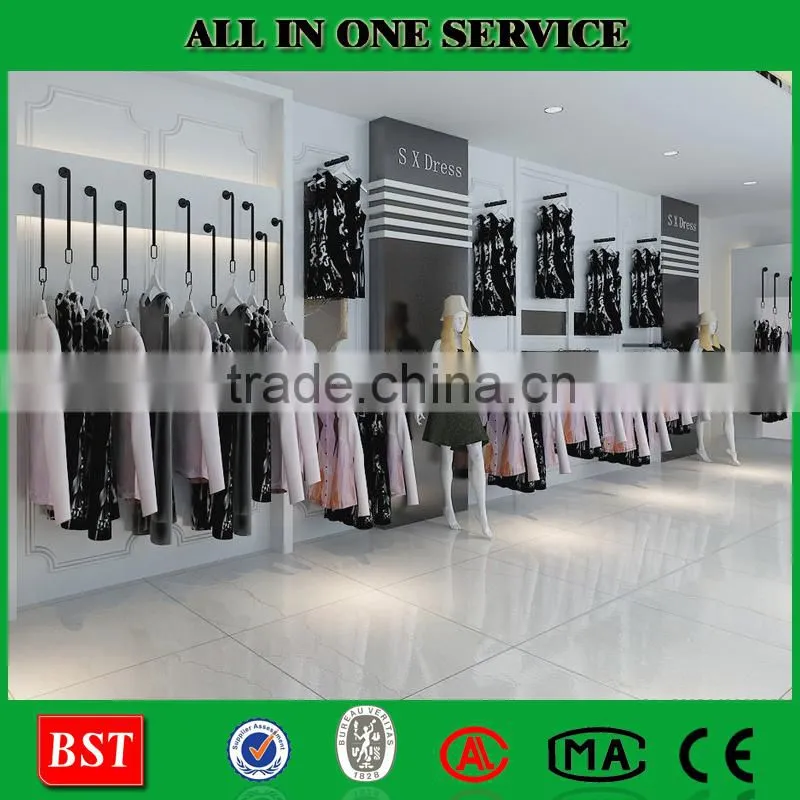 High end Retail lady's Clothing Store Fitting Wearing Shop