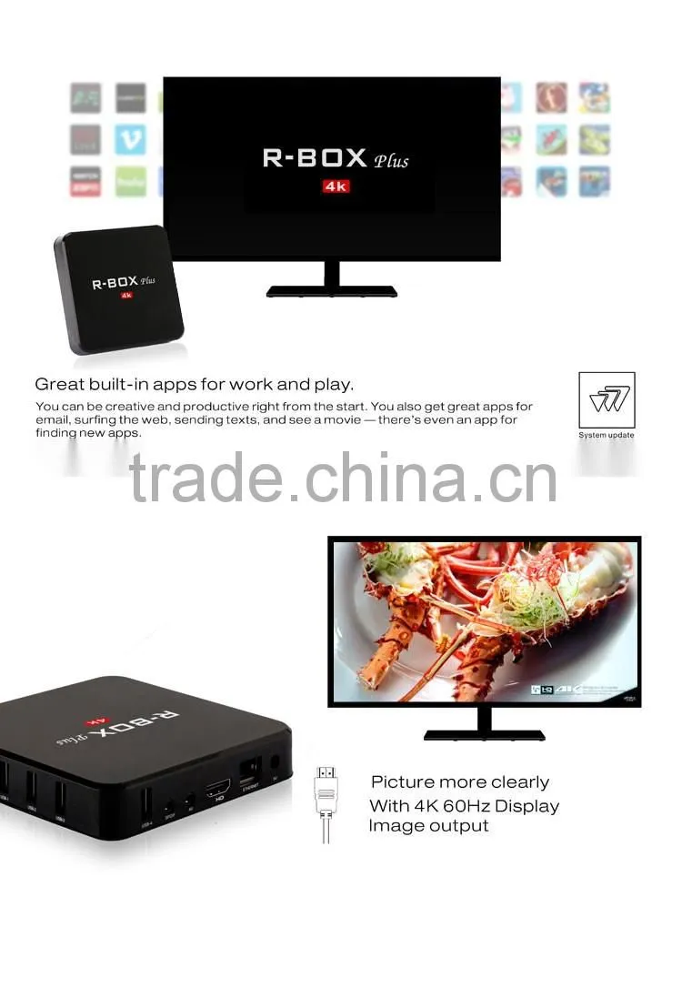 2016 cheapest M8S M8 kodi google play store android tv box, android 5.1 M9 M8 h.264 h.265 ott tv box