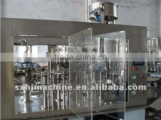 Glass bottle 2-In-1 beer filling and sealing machine
