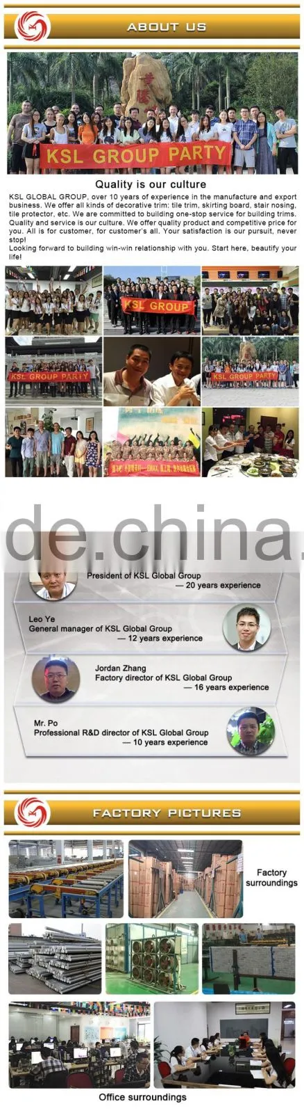 construction material laminate flooring aluminum transition strips