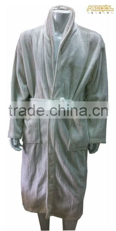 Coral Fleece Men's nightgown, bathrobes