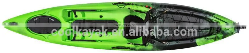No inflatable fishing boat white water sea sit on top paddle kayak