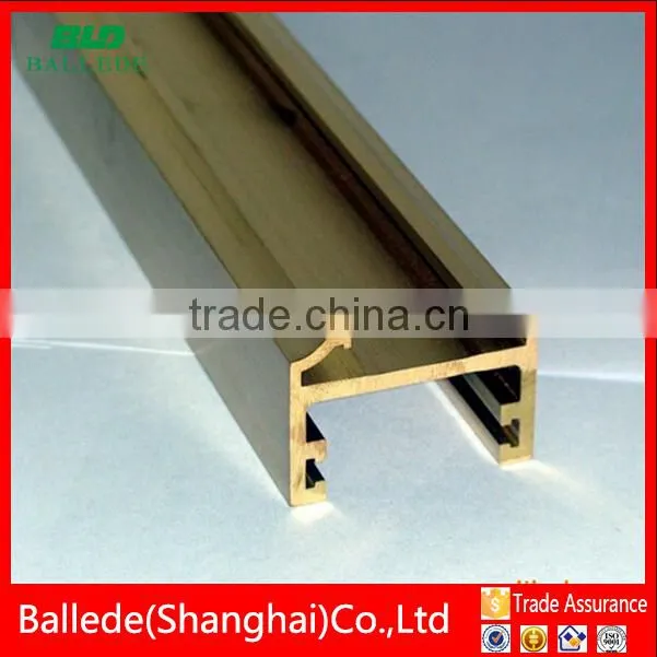 brass profiles for the golden stair armrest