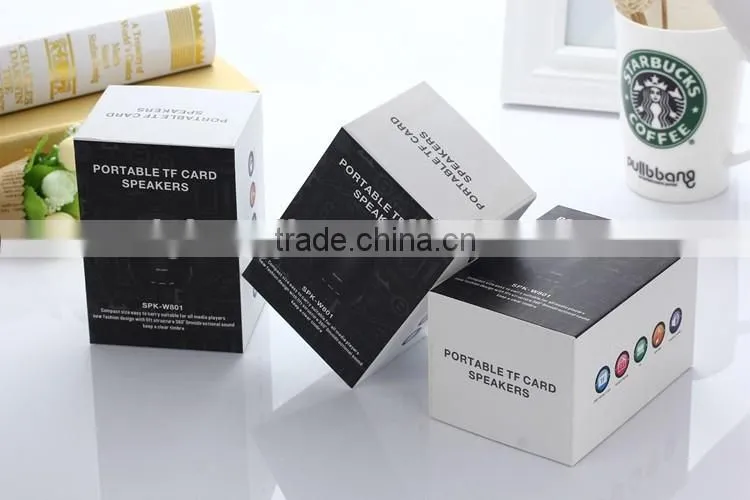 FM Radio USB Charger mini speaker with memory card