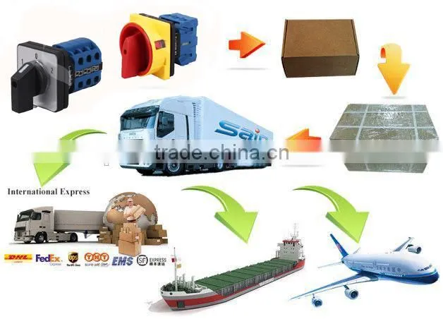SAIP/SAIPWELL Low Price 100A Universal Electrical Turn Switch