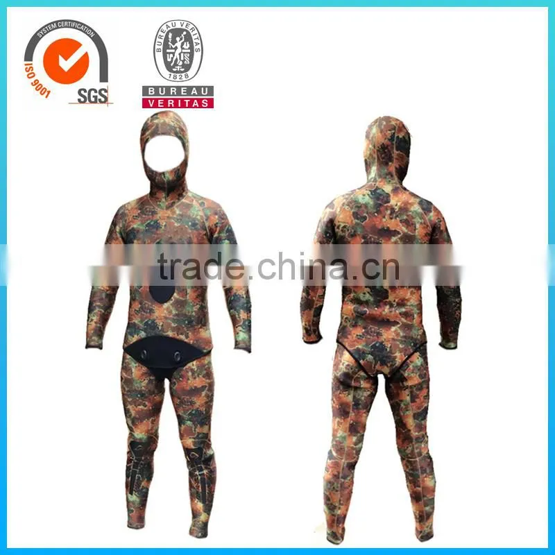 Spearfish Camouflage Neoprene Fishing Suit
