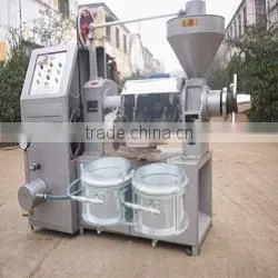 low oil residue combined oil press/electrical integrated oil expeller
