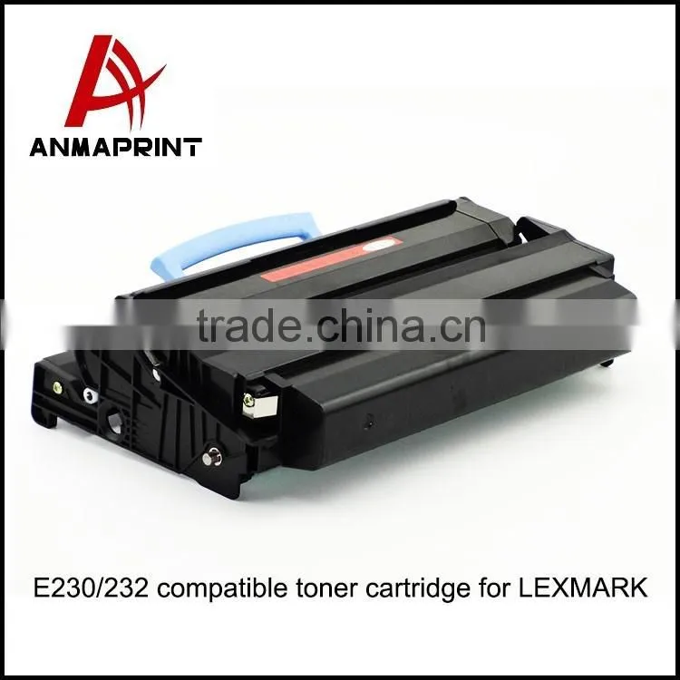 Wholesale Price E230 E232 compatible toner cartridge for Lex mark E230/232/234/238/240/242