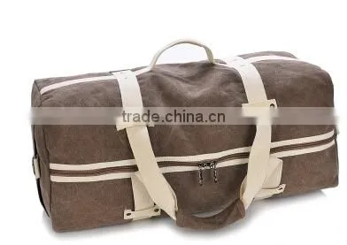 hot selling fashion canvas waterproof travel bags duffel bags