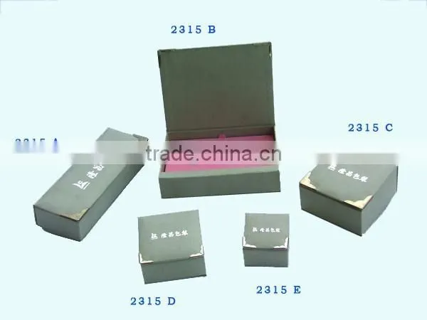 High quality costom antique paper jewelry box for small set / pendant / bracelet / ring