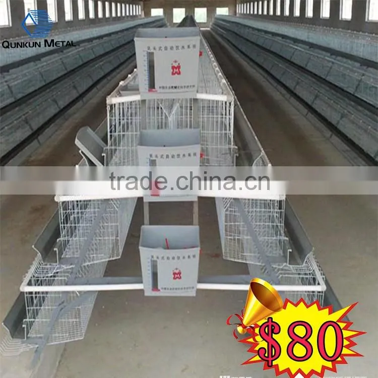 Chicken cage/ battery cages laying hens/poultry farming equipment