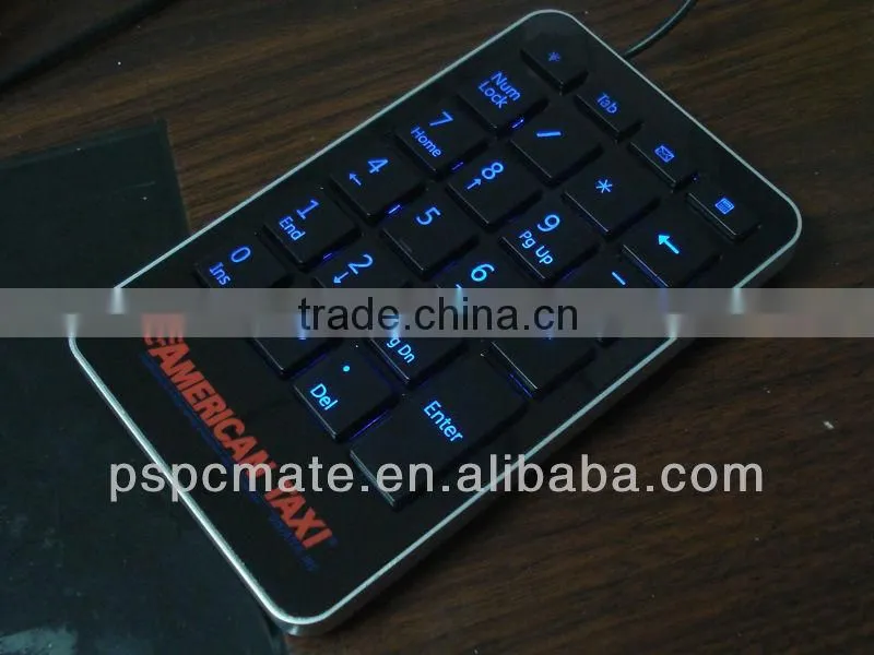 Mini Keyboard for Smartphone with LED Light
