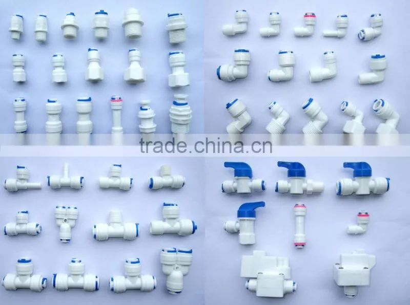RO parts/plastic female thread 1/2" quick connector for RO water filter