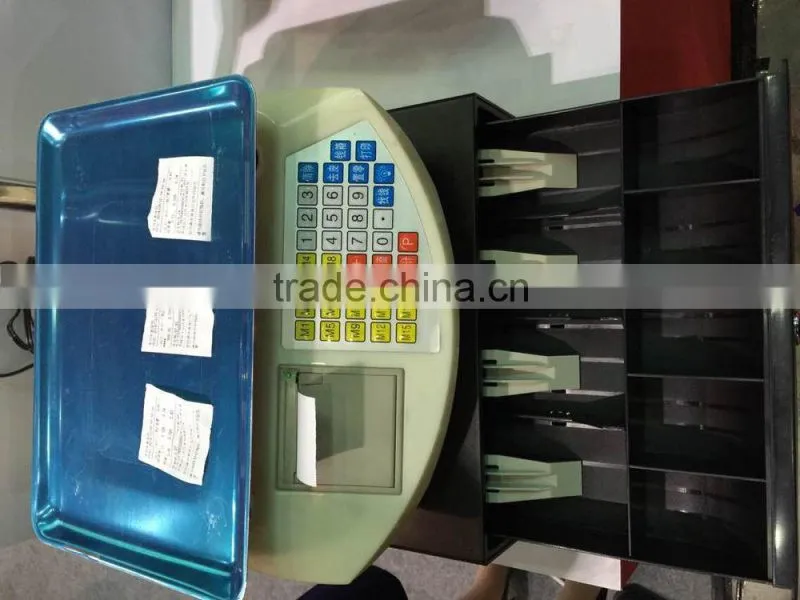 40kg digital price label printer scale