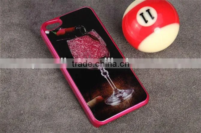 Accessories For IPHONE 5C Stylish Bling Glitter Heart Hard Mobile Phone Case Cover