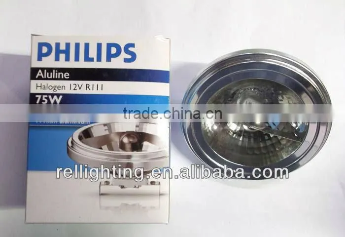 Philips Aluline Halogen 12V R111 75W 3000K