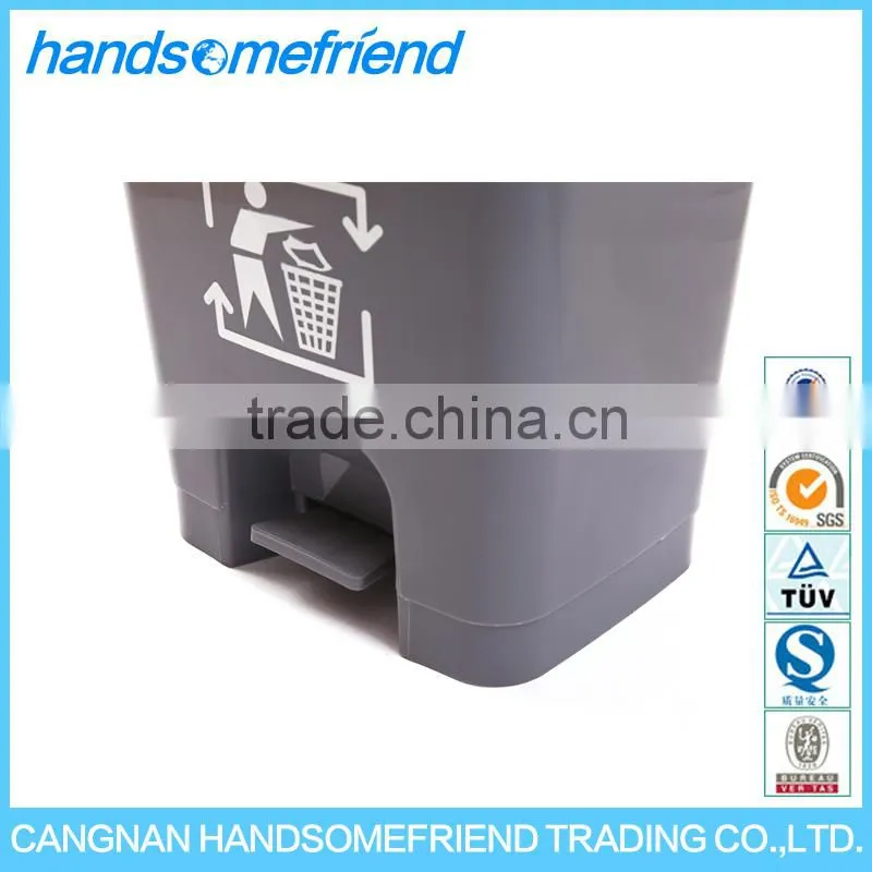 25 liters waste bin hotel room,foot pedal garbage bin,