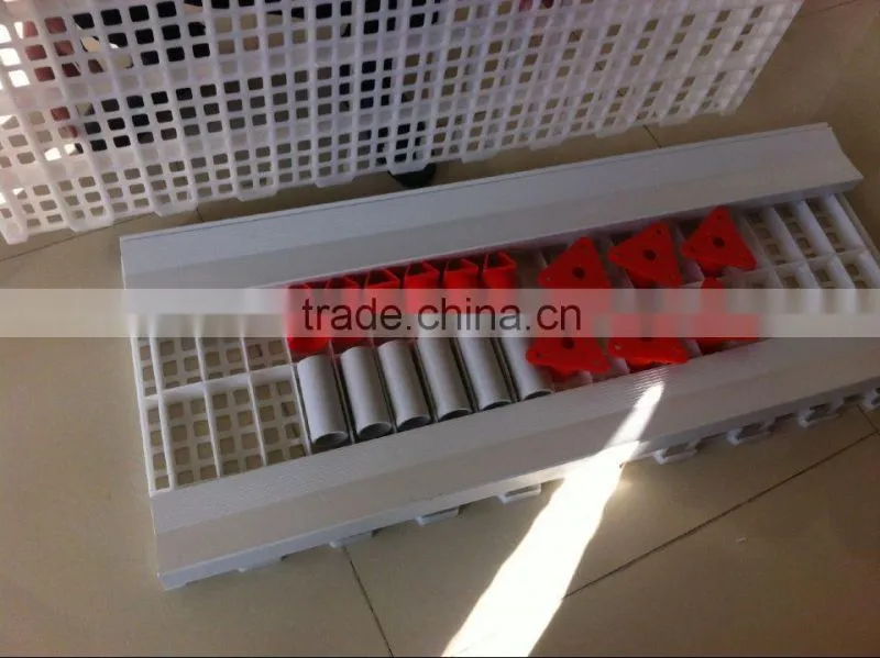 Popular Shandong Province plastic slats flooring for professional poultry farms/poultry plastic slat floor