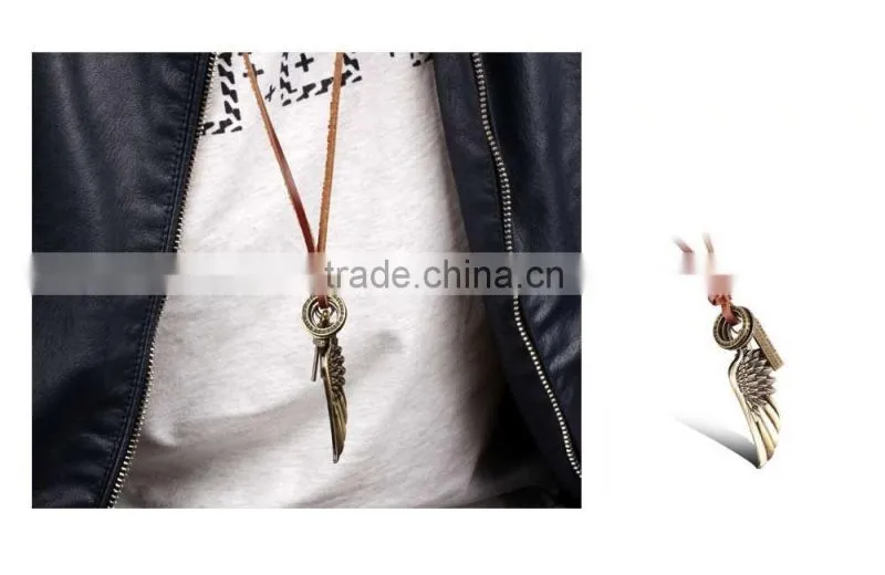 2016 best selling good quality mothers day wholesale gifts angel wing pendant