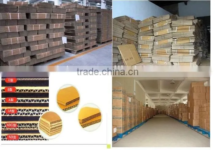 2016 high quality carboard corrugated box for packaging