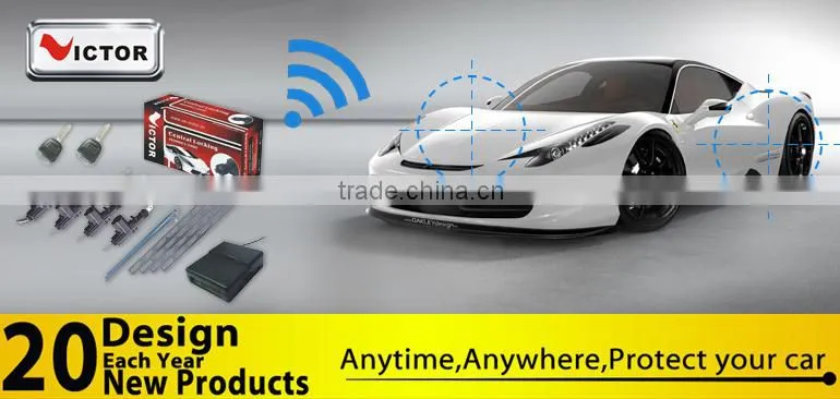 Victor or OEM Universal 4 Doors gps tracking with central locking system