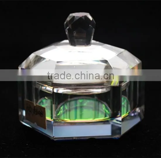 Nice Crystal Glass Candy Bowl with Lit