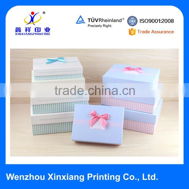 New Arrival Popular Recycled Empty Paper Gift Boxes with Various Sizes