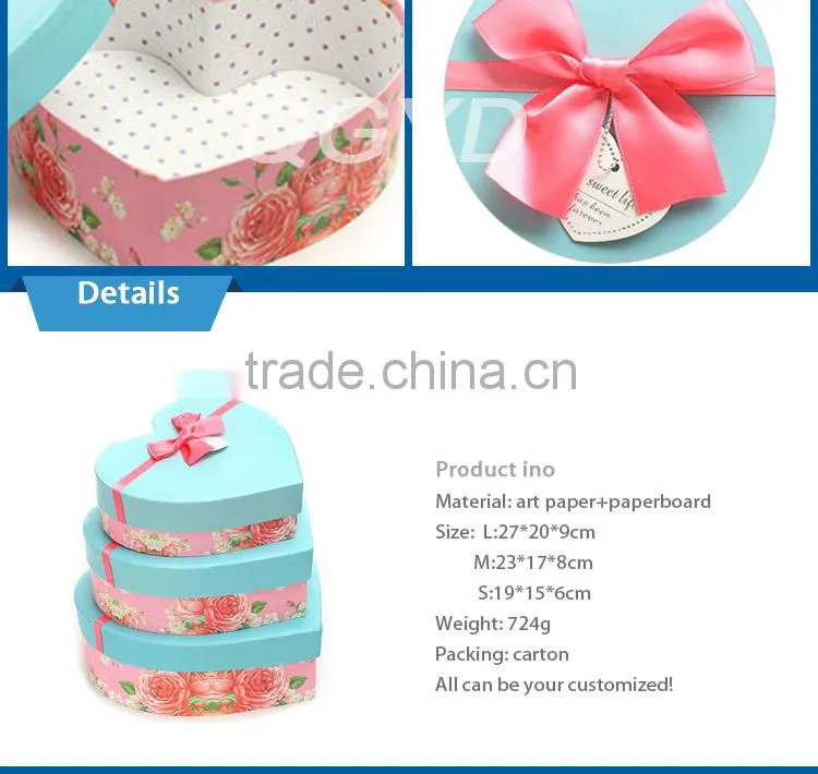 good quality recyclable cardboard large gift box