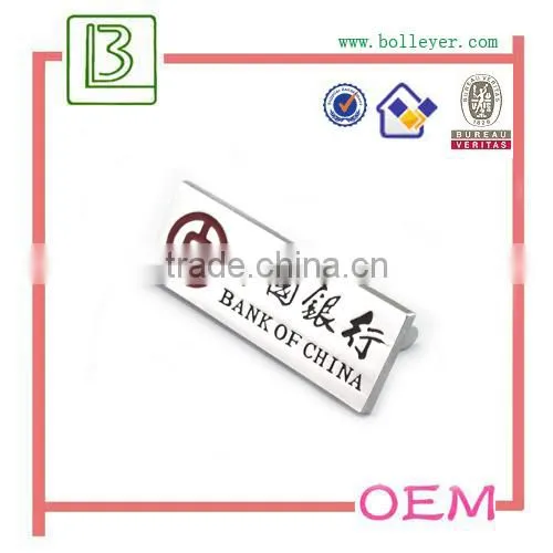 custom made metal logo charms