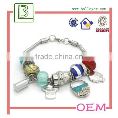 gemstone bead stretch bracelets