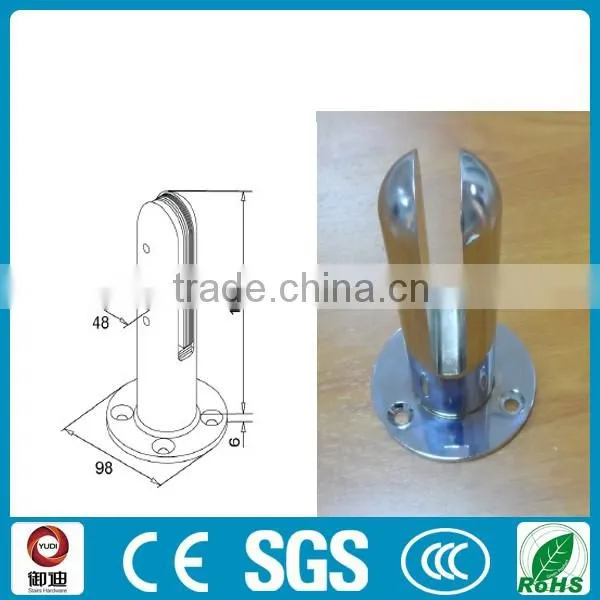 cheap flange glass pool fence aluminium spigot manufacturer