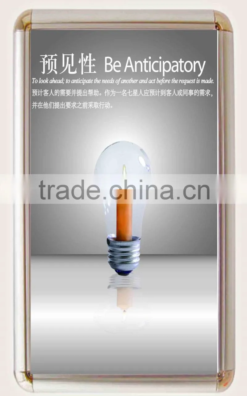 new style aluminium snap photo frame