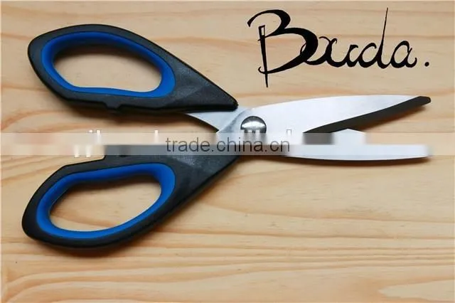 Multifunction high quality kitchen scissors with strong handle BD-S1705
