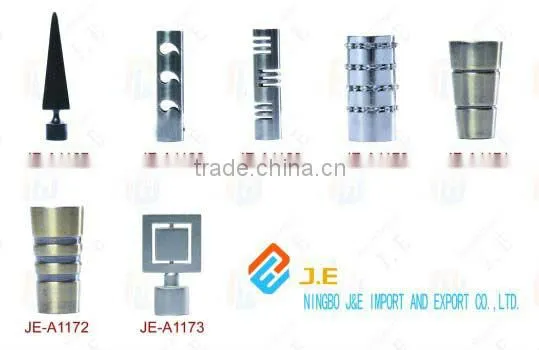 Curtain accessories for curtain rod,curtain finial