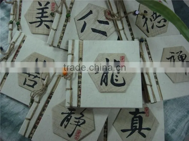 calligraphy handmade notebook