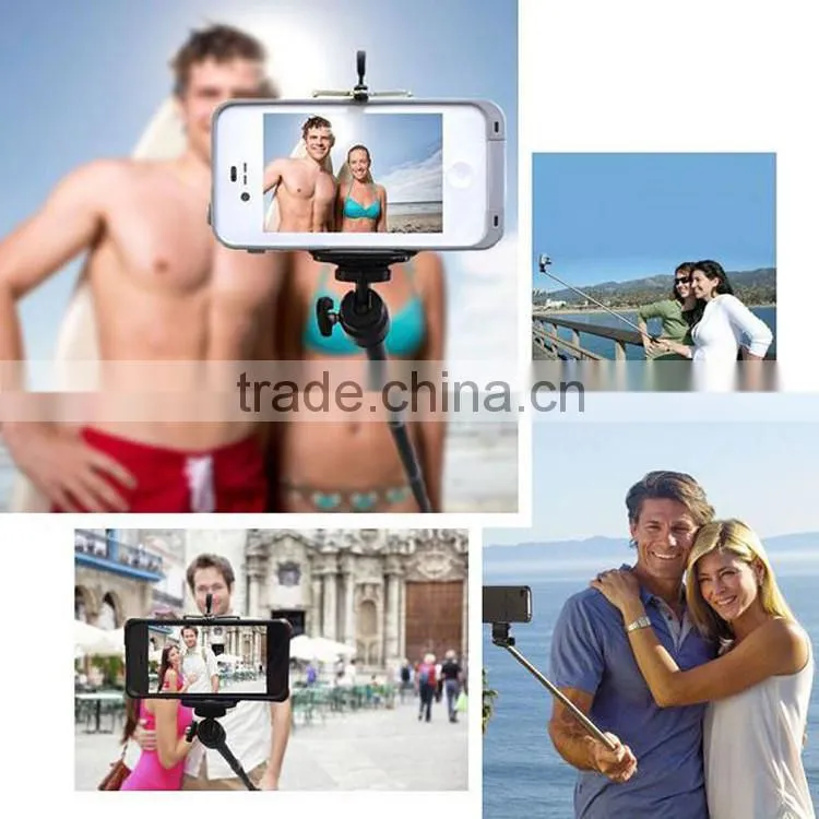 Mini Foldable Bluetooth Selfie Monopod for iPhone 6 & 6 Plus