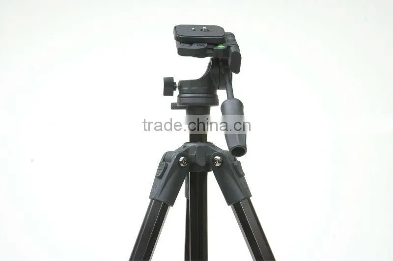 Professional Aluminum Digital Camera Tripod With Pan Head