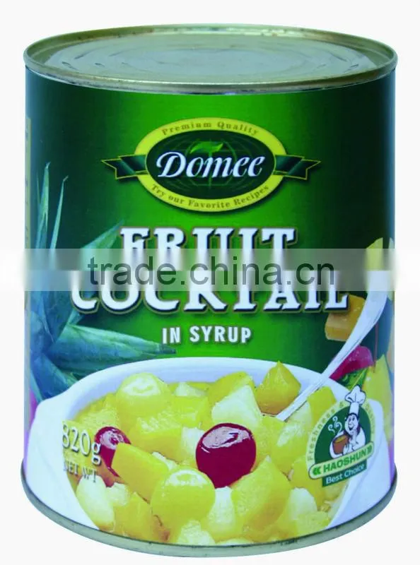 Canned Mixed Fruit Canned Fruit