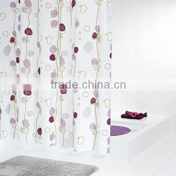 Custom printed plastic shower curtain horse shower curtains