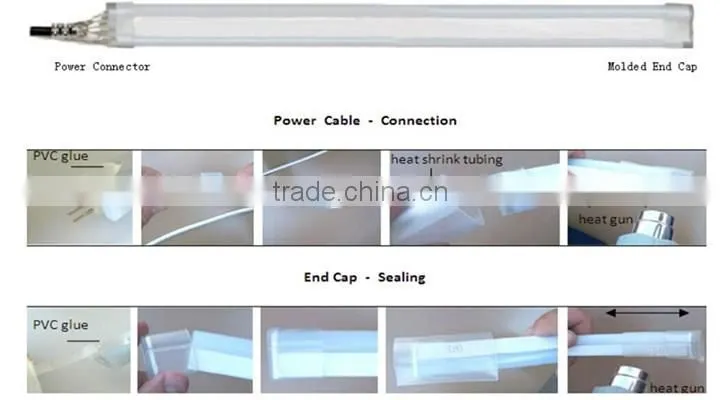 50m/roll 230V flexible 2835LED neon flex/IP65 outdoor decorative neon lamp