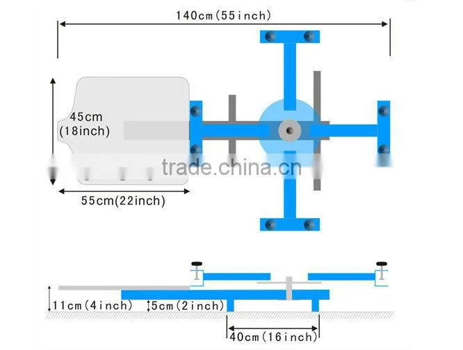 4 Color 1 Station Rotary Screen Press