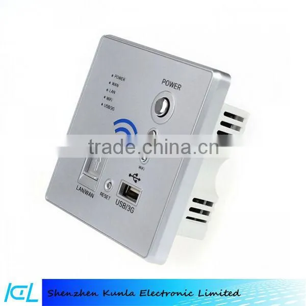 5v 1a usb built in wall socket for mobilephone, usb built-in socket with direct inject rj45 connector