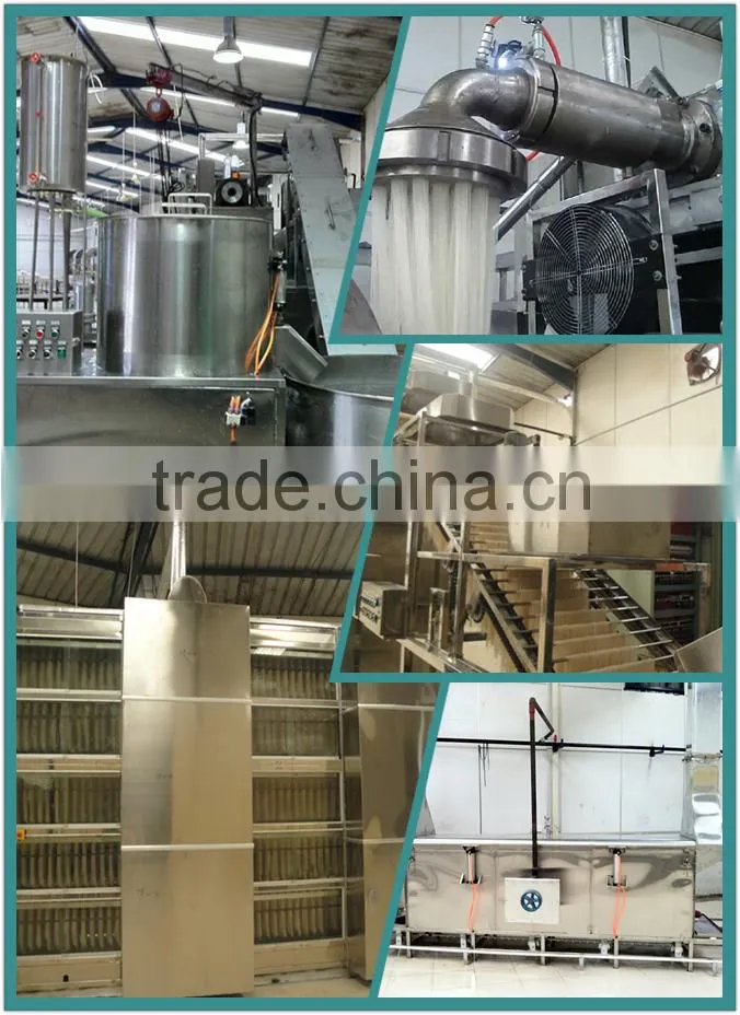 15 Ton daily industrial automatic rice vermicelli machine/Folding type thin rice vermicelli production line