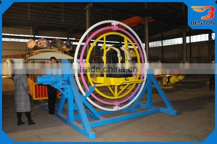 Alibaba Supplier Electric Human Gyroscope Outdoor Playground Equipment for sale