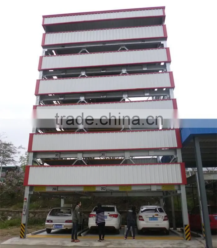 3 level car parking lift