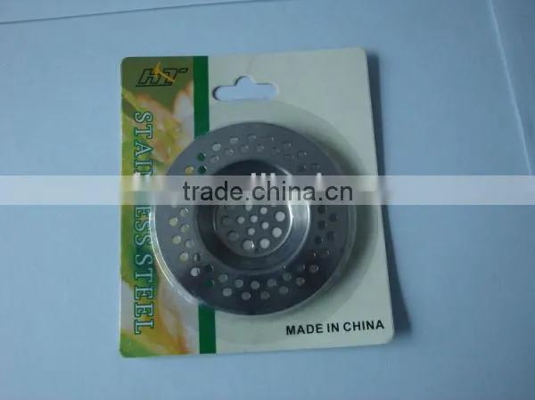 high quality stainless steel sink strainer model NO. HT018