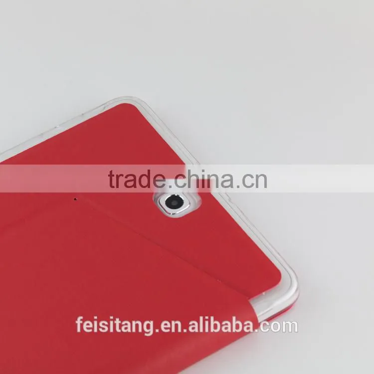 Flip pu leather holster tpu soft shell 8.0 -inch holster For android galaxy TAB s2 tablet