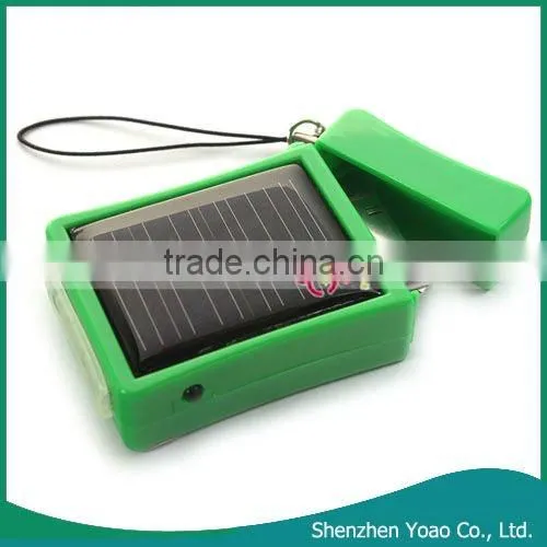 For iPhone/iPod Solar Charger For Sale Green